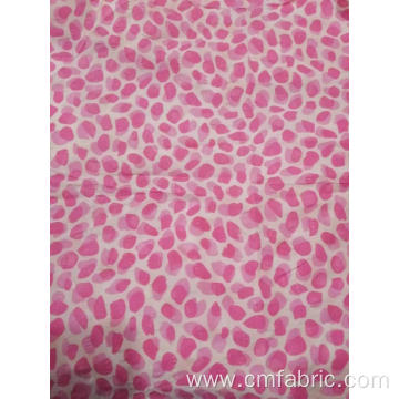 100% Cotton voile salt shrink printed fabric